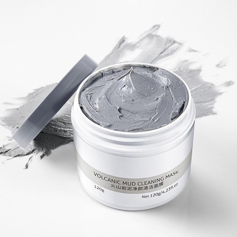 Volcanic Rock Cleansing Mud Mask, Topical Blackhead Removal Mask, Deep Pore Cleansing, Oil Control and Firming