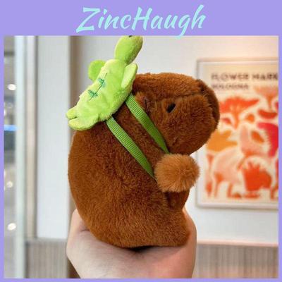 Αξιολάτρευτο βελούδινο μπρελόκ Capybara με χαριτωμένο στυλ κινουμένων σχεδίων για όλες τις περιστάσεις