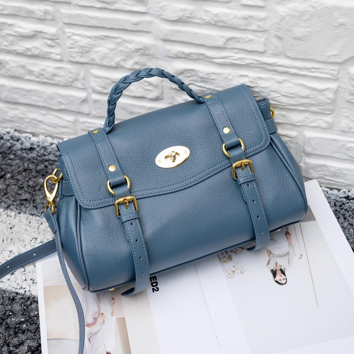 

Женская сумка-мессенджер из натуральной кожи: Универсальная сумка через плечо из коровьей кожи, новый портфель для поездок на работу 2025 года.