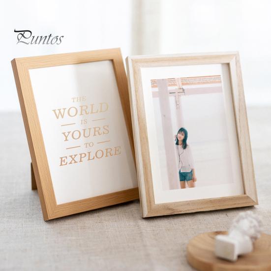 6/7/8/10-Inch/A4 Vintage Wooden Photo Frame Clear Glass Picture Display Frame Rustic Home Office Bedroom Desktop Photo Holder Decoration