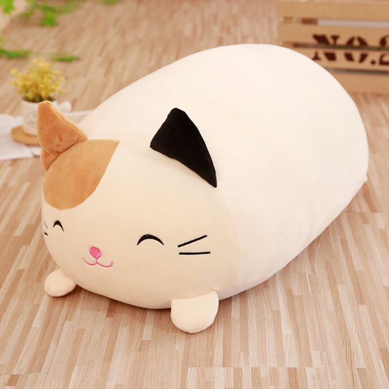 Chubby Cute Squishy Cat Plush Toy Soft Animal Cartoon Pillow Cushion Lovely Gift