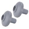 2PCS 11070 12364 Pool Inlet Nozzle Aboveground Pool Water Jets Strainer Connector Replacement for In