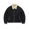 Thisisneverthat Sherpa Lined Corduroy Trucker Jacket Black