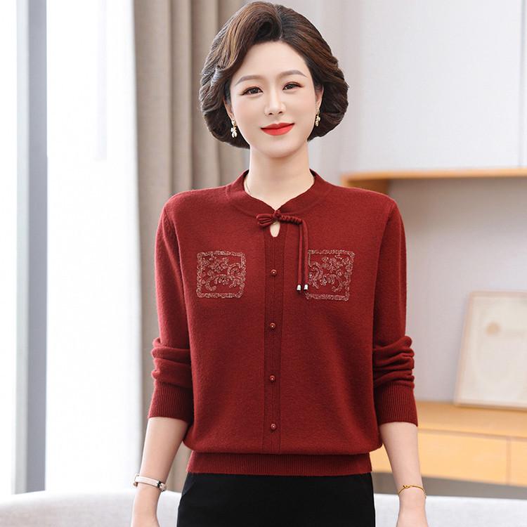 

Winter 2025 Running Series Floral Knit Long Sleeve Shirt M