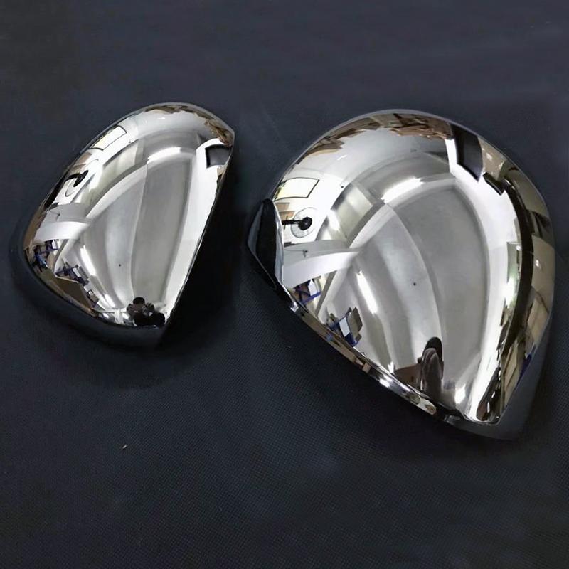 Dla FIAT 500X 2014 2015 2016 2017 2018 ABS Chrom Listwa Nakładka Lusterka Bocznego Błotnika Stylizacja Samochodu 2 szt.