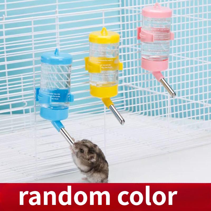 Hamster Water Bottle Water Dispenser Rabbit Dutch Pig Golden Bear Water Bottle Small Pet Supplies Leak Proof Ball Feeding Device