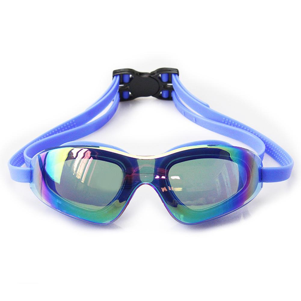 Professional Swim Glasses Anti-Fog Electroplate Diving Glasses No Leaking Swim Sports Eyewear for Women Men Youth Kids