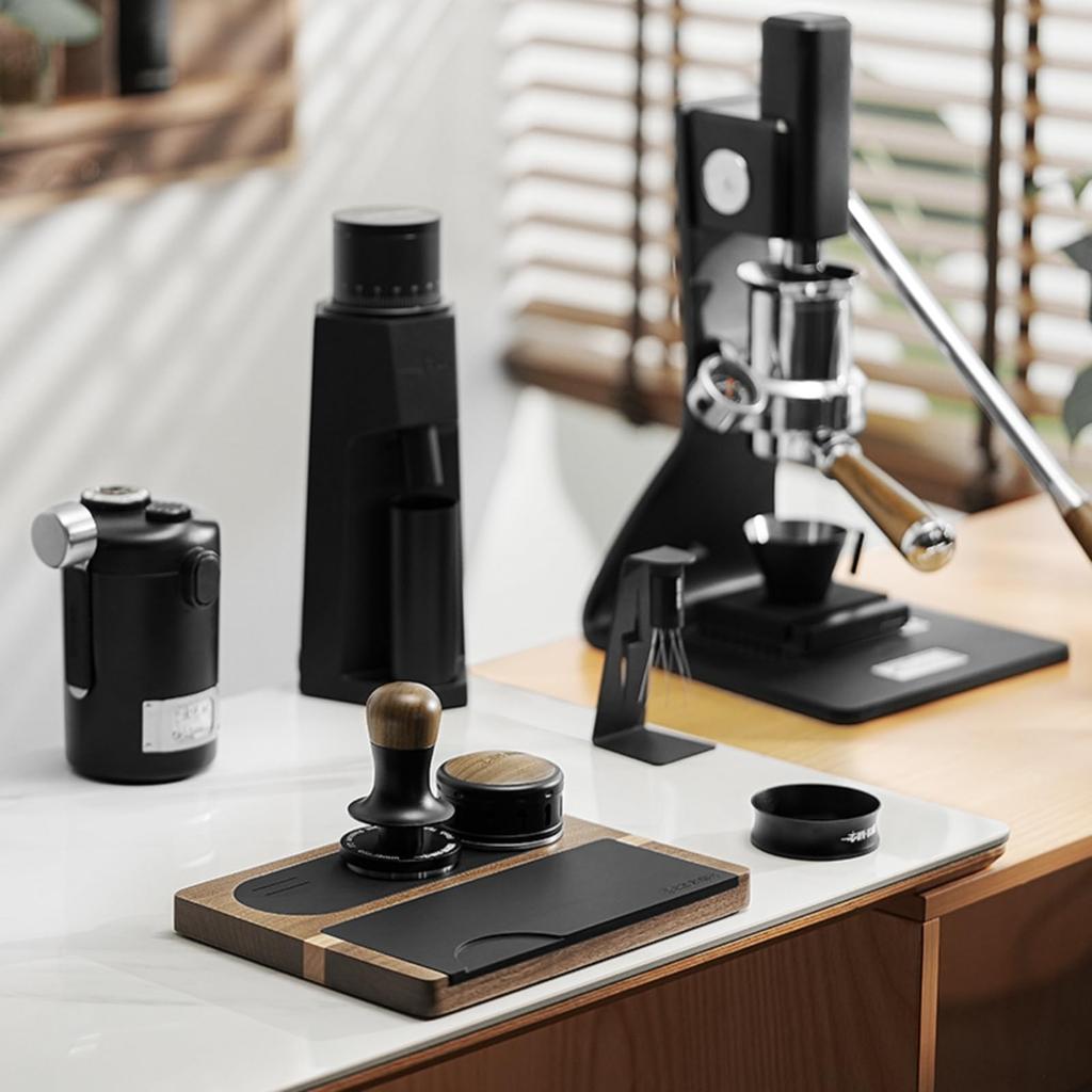 Espresso Coffee Constant Pressure Audible Flat 54mm Three MHW-3BOMBER Tamper, 53mm, 15lb/30lb Tamper, Feedback, Base, Tamper, Springs, Anti-Tilt,