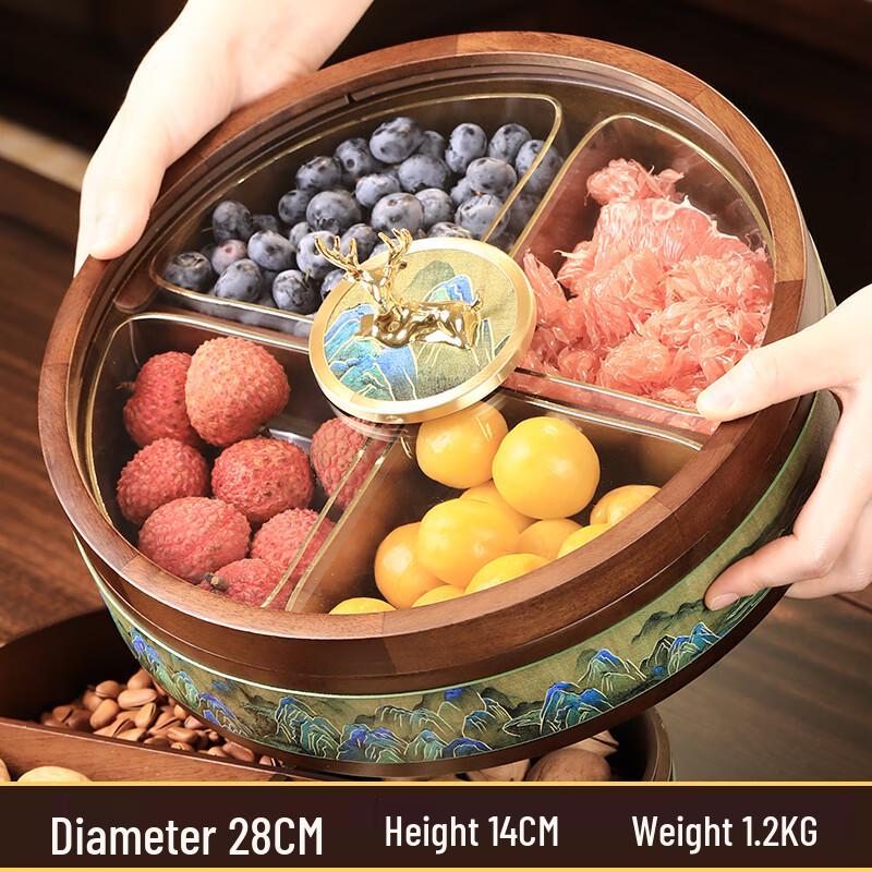 New Chinese Style Decorative Snack & Fruit Tray