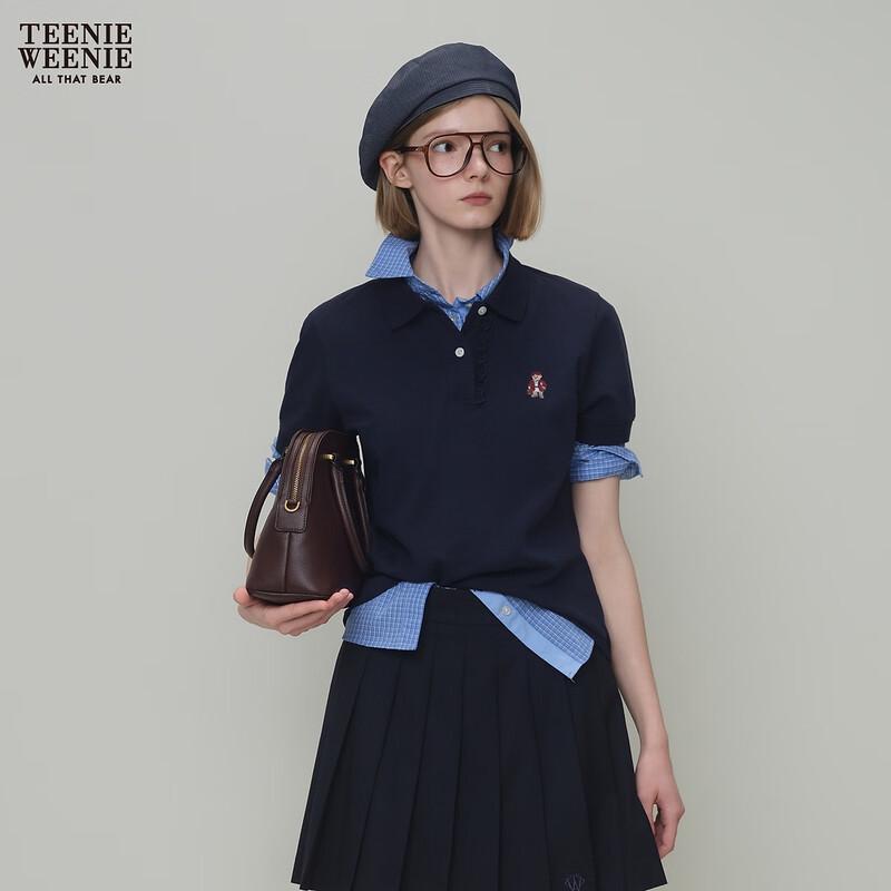 Teenie Weenie Women s Bear Cartoon Polo T-Shirt M