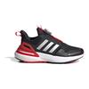 Adidas RapidaSport Bounce BOA K Black Scarlet Kids Sneakers Core-Black Silver-Metallic Better-Scarlet ID3388