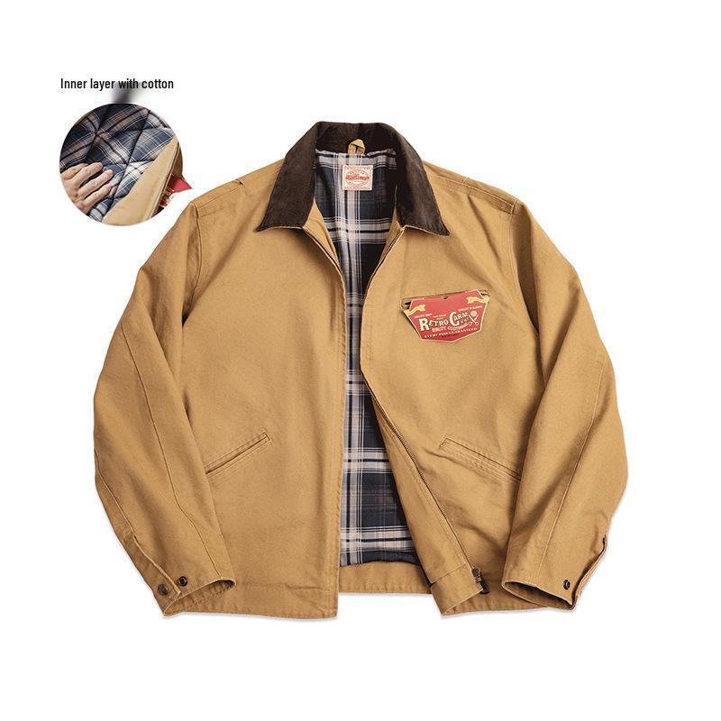 Maden Workwear Американский Ретро Хлопковая Охотничья Куртка J001 - Мужская Осень/Зима Верхняя Одежда S