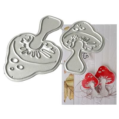 Grzyby Metalowe wykrojniki Wzornik Scrapbooking DIY Album Stamp Papier Karty Tłoczenie Decor