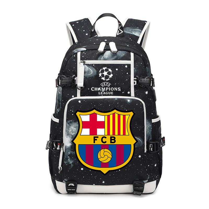 Casual Schoolbag, Simple Outdoor Usb Interface, Large-Capacity Travel Bag, Load Reduction Trend Backpack