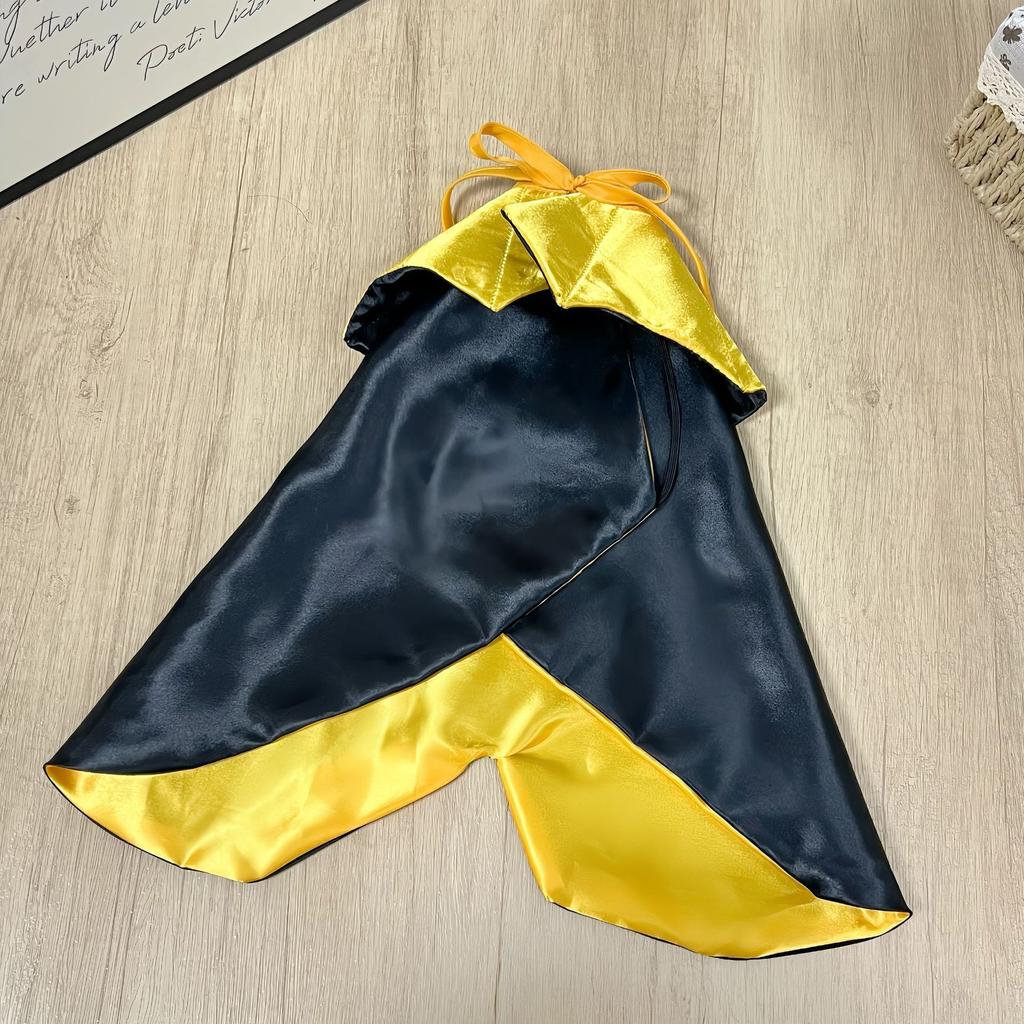 Adjustable Halloween Pet Cat Cape - Cute Kitten Puppy Magic Cloak Funny Cosplay Outfit Small Animal Cat Accessories