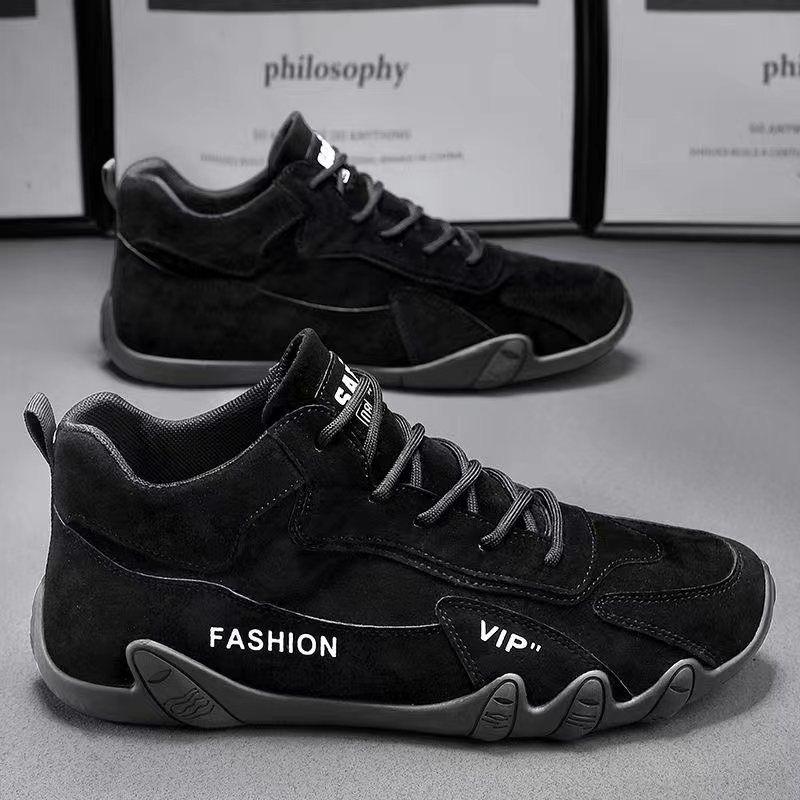 Fashion Men's New Autumn Breathable Casual Sports Shoes, Waterproof and Wear-resistant Workwear Shoes, Outdoor Lightweight Hiking Shoes