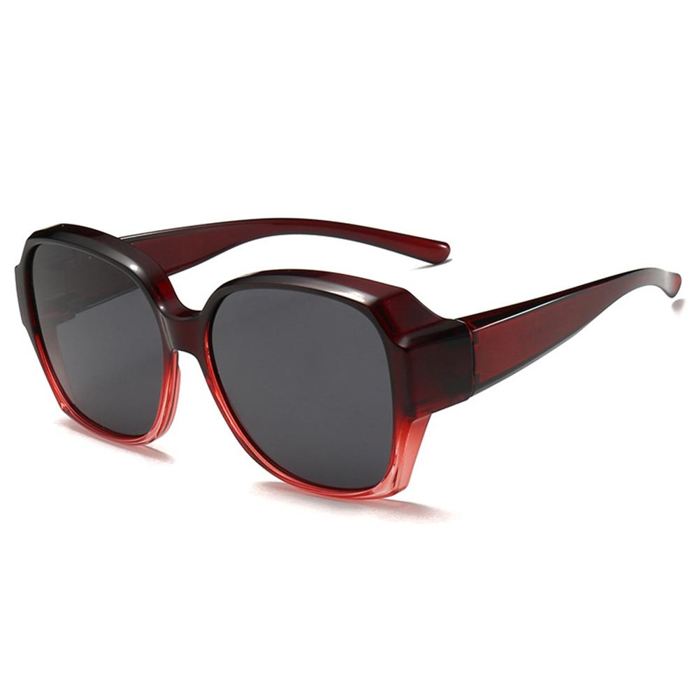 Protective Polarized Glasses Square Shades Fit Over Glasses Sunglasses Wrap Around Anti-allergy Anti Fog Wind Splash Goggles