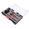 8Pcs Countersink Drill Bit Set 3 Flute Multifunctional 8mm 10mm Double Ended Counter Sink Drill Bit Set with Depth