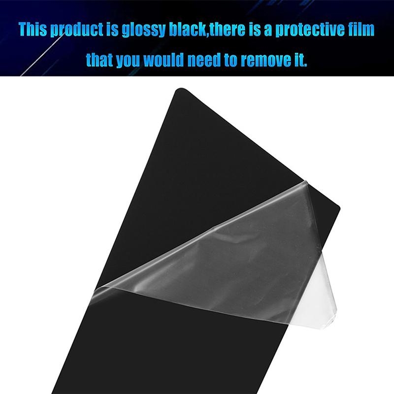 Glossy Black Window Door Column B C Pillar Post Cover Trim for BMW 5 Series E60 Sedan 4DR 2003-2010 Decoration Stickers Styling