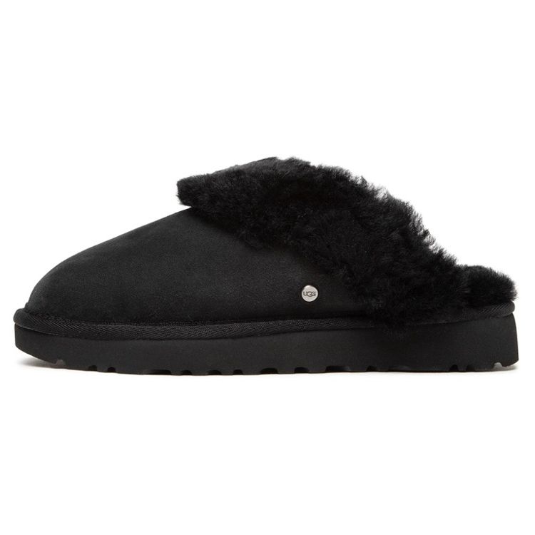 UGG Classic Slipper II Black (Womens) Women Sneakers 1130876-BLK