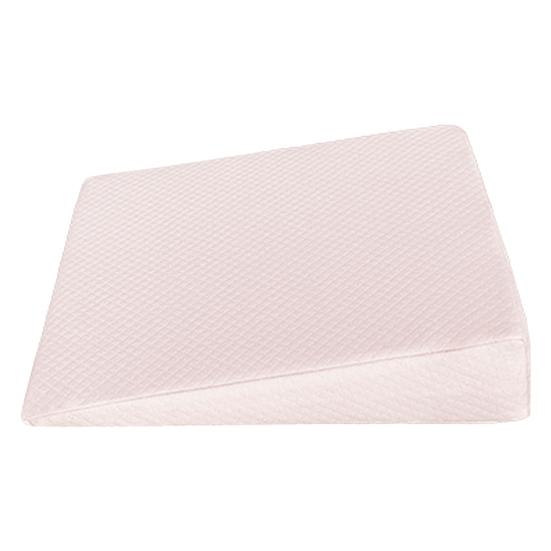 

Подушка для сна Yousheng Baby из пены с эффектом памяти, клиновидная подушка для кормления грудью, подушка-клин против рефлюкса для младенцев с чехлом на молнии для кроватки для мальчиков и девочек M розовый