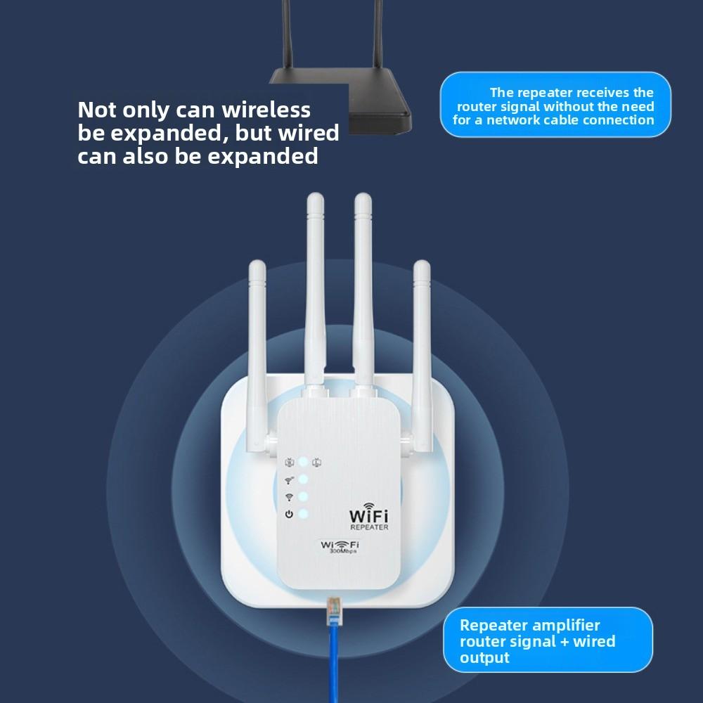 2.4 GHz Wi-Fi Signal Amplifier Router WIFI Repeater Wireless WiFi WiFi Amplifier Laptop
