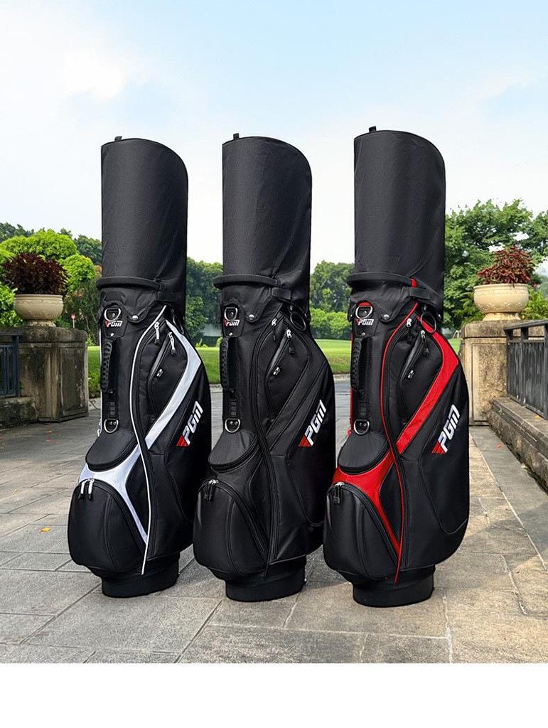 PGM Golf Stand Bag: Unisex, 14-Slot, Double Straps, Lightweight & Portable.
