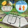 Greenhouse Cover For Plants Cultivation Garden Bed Cover Easy Access Door Includes Ground Spikes Indoor Outdoor Use