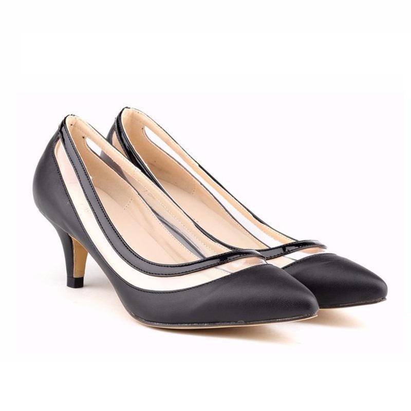 Nauji matiniai moteriški batai smailiais pirštais raudonais apatiniais žemakulniais, moteriški vieniši batai Karjera pavasario rudens batai