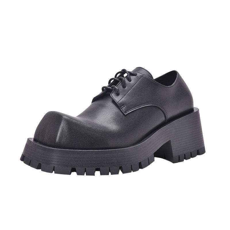 Black Platform Square Shoes Women's Loafers Shoes Pumps Women's Spring Footwear Designer Heels Woman Sneakers Shoes Ladies