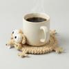 Crochet Coaster Frog Squid Turtle Insulating Coffee Mats Animal Pattern Drink Coasters Novelty Gift for Home Party Office