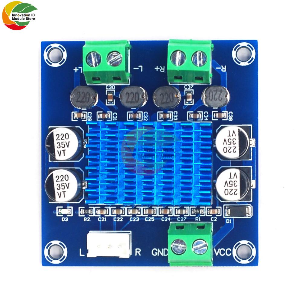XH-A232 DC8-26V Digital Audio Two Channel Amplifier Board 30W+30W Upgraded with Terminals