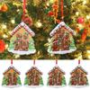 Quarantine Family Party Supplies House ADD Name Christmas Tree Ornaments Home Decor Xmas Ornament Xmas Hanging Decoration