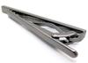 TATEOSSIAN Brushed Classic Tie Bar (Gunmetal) (Tie Pin/Tie Clip)