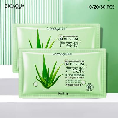 Hydratačná gélová maska s aloe vera Hydratačná Osviežujúca Nelepivá Nočná maska