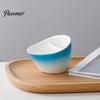 Lose Blatt Tee-Infuser Tasse Keramik Neigbare Teetasse mit Infuser, Integrierter Sieb Tragbarer Brühbecher, Isolierte Tasse für 350ml Fassungsvermögen,