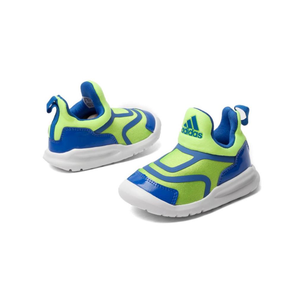 Adidas Hy-Ma Lightweight Comfortable Slip-Resistant Durable Low-Top Walking Shoes Baby Shoes Blue Green AQ5106