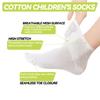 Children's Pure Cotton Mesh Boneless Summer Thin Ankle Socks OEKO-TEX Certified Safe for Kids Boys and Girls for School and Home