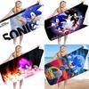 Ikonisches Sonic The Hedgehog Strandtuch Perfekt Für Gamer Und Fans Des Klassischen Spiels