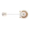Hands Free Hair Dryer Holder Stand for Lazy People with ABS Material and Wall Mount Design Compatible with Most Hair Dryers