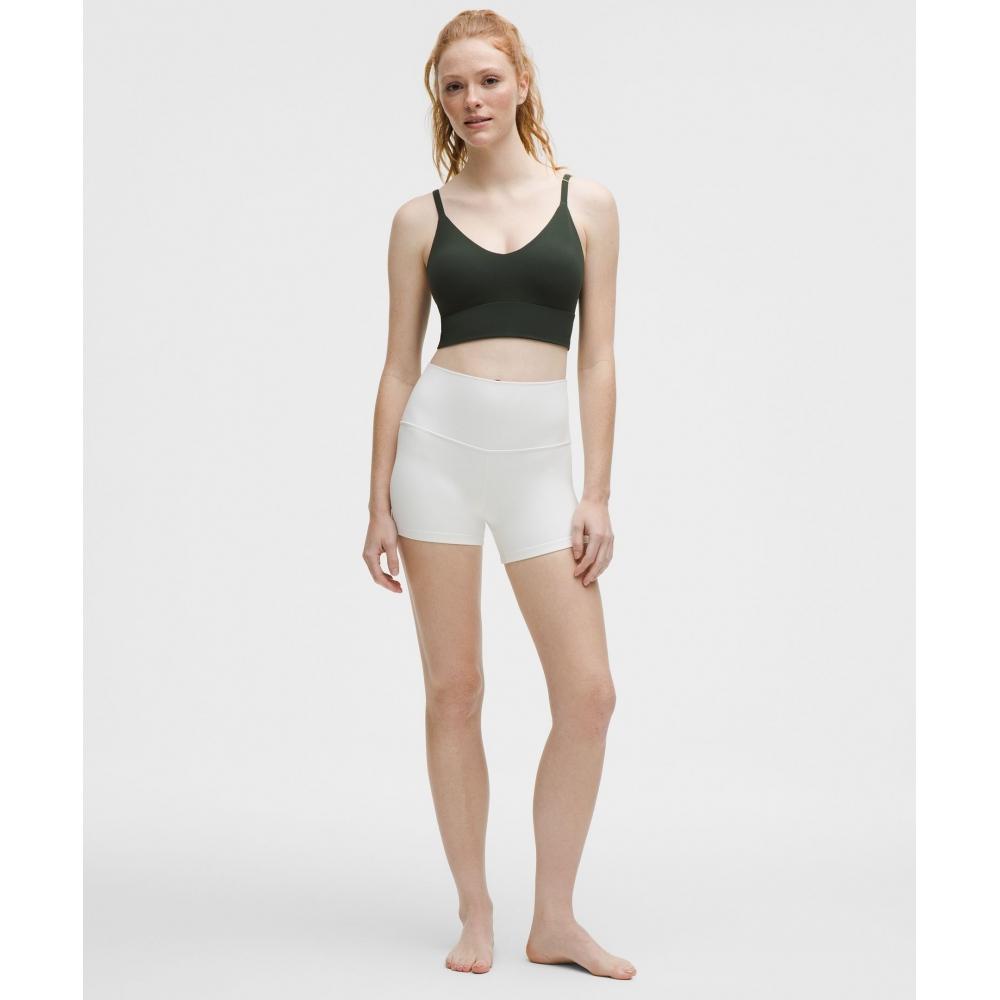 Lululemon FoCuser SCoop NeCk Bra Nulu  Light Support  C D Cup Rainforest Green