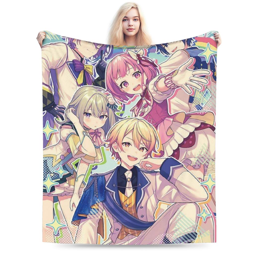 New Rui Kamishiro Blankets Ultra-Soft Fleece Wonderlands x Showtime Comfortable Throw Blanket Machine Washable