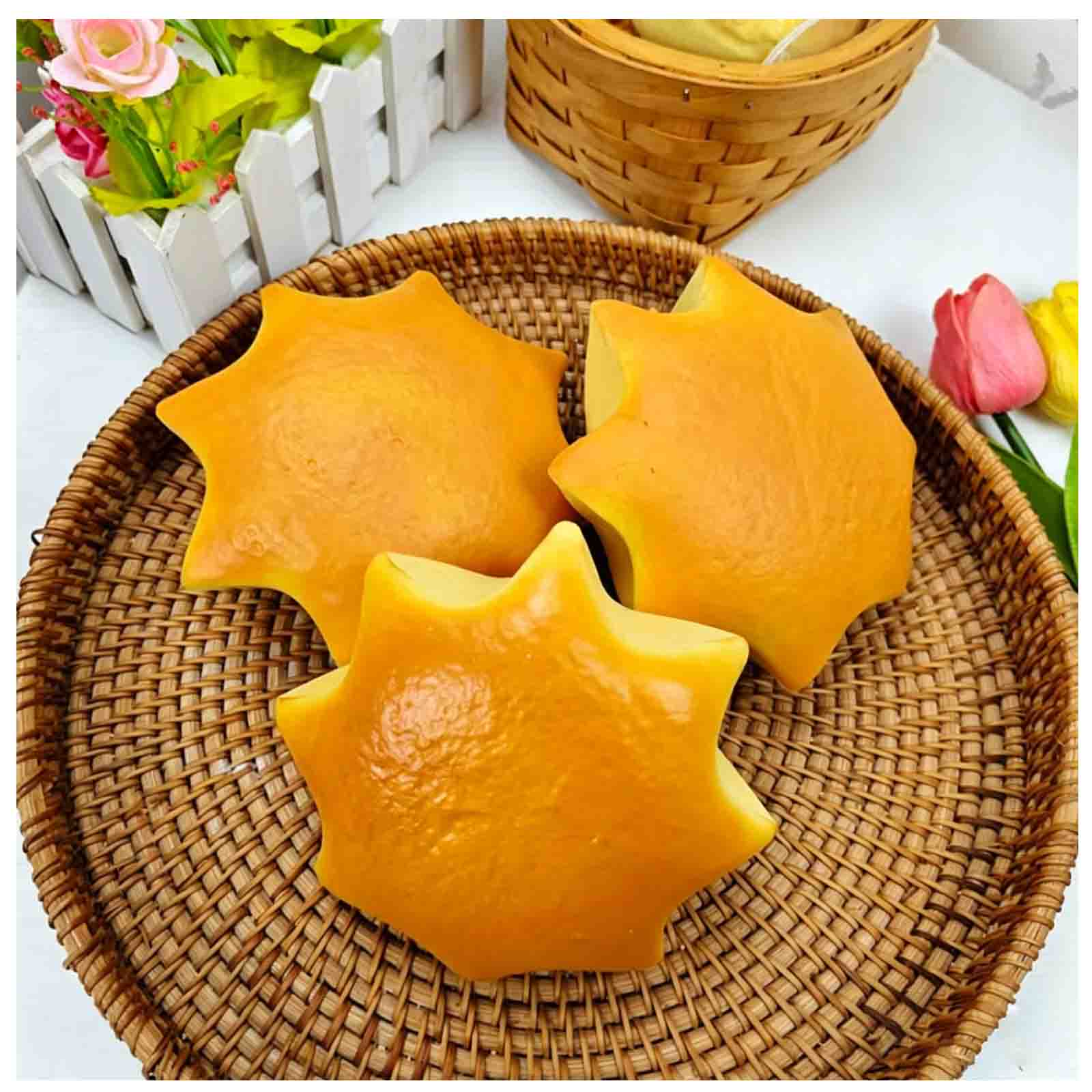 

Slow Rising Squishy Bread Cake Toy Soft Stress Relief Squeeze Toy Slow Rebound Sensory Toy for Adults and Kids One Size