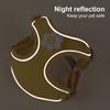 Small Dog Harness Leash Set Reflective Strap Night Safe Pet Dog Vest Flower Decoration Adjustable Chest Belt Quick-Release Buckle
