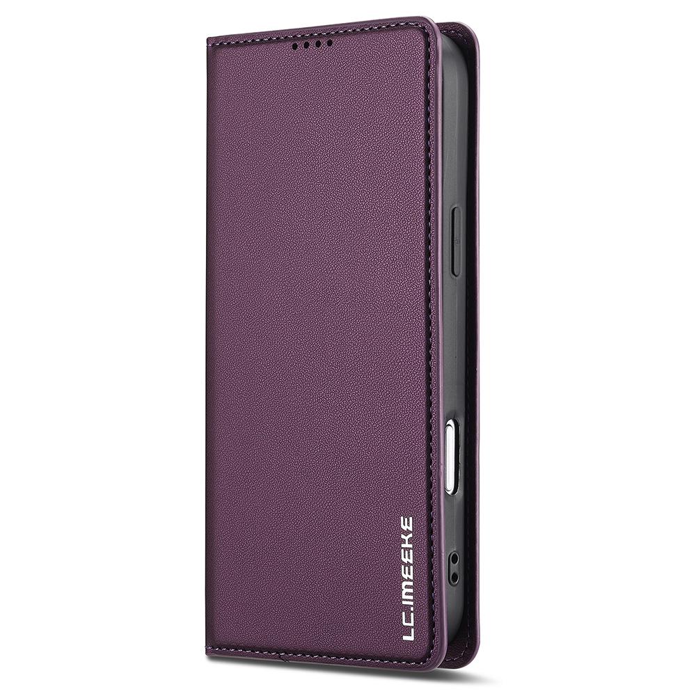 LC.IMEEKE L1 Series for iPhone 17 Pro Max Case PU Leather Wallet Stand Protective Phone Cover