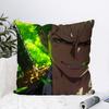 Roronoa Zoro Animation O-One P-Piece Pillow Case Square Pillow Bedroom Sofa Leisure Comfort CushionLiving Room Home Decoration