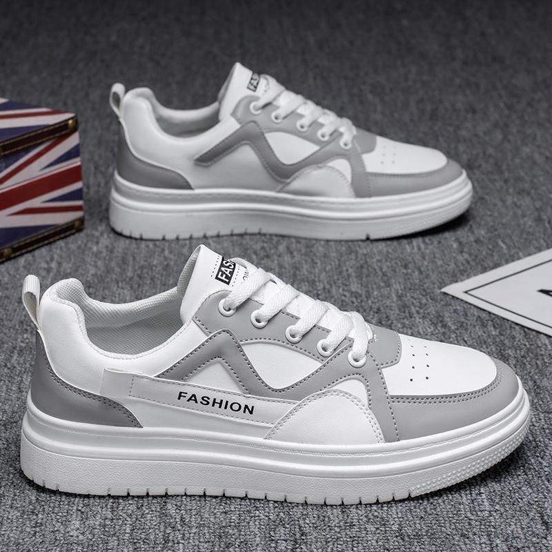 

Popular Korean version of casual board shoes, student platform tide shoes, men s shoes, niche white shoes, casual sports shoes, running shoes, men s 44