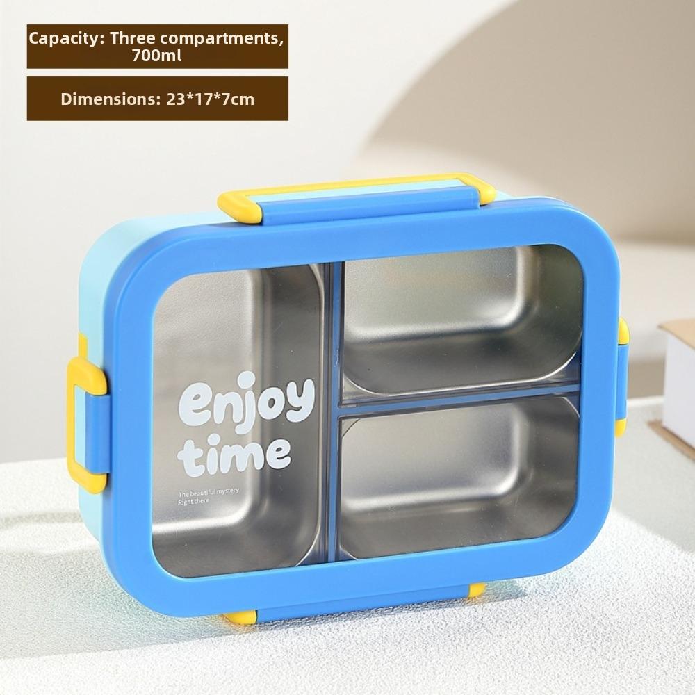 Stainless Steel Insulated Bento Box Stainless Steel Food Container  for Office Workers