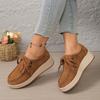 Strappy Round-toe Casual Sports Shoes with Thick Soles, Women's Style