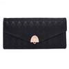 Long Wallet Women's Zipper Buckle Multiple Card Slots Women's Large Capacity Folding Handbag
